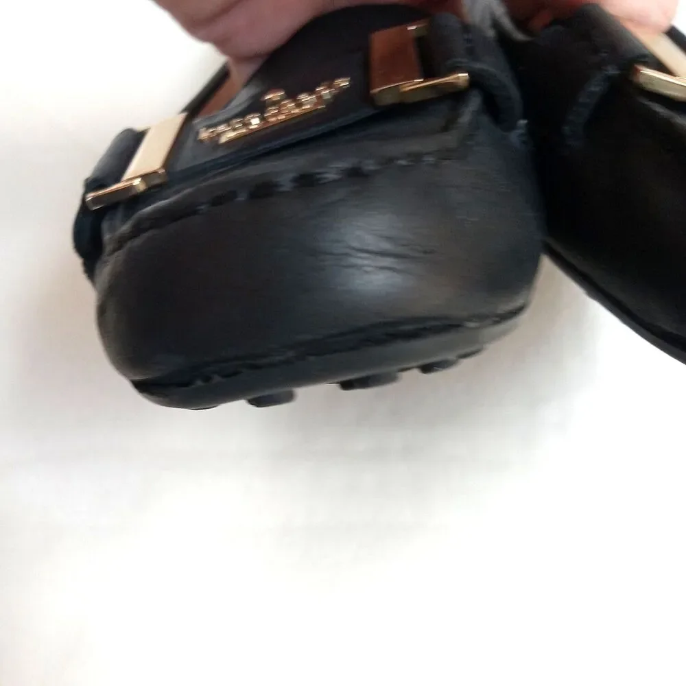 Kate Spade 7.5 Colette Loafer Black Leather